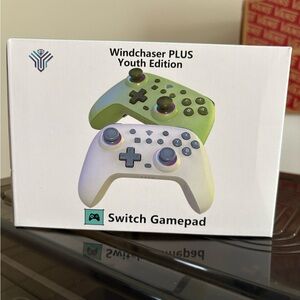 Chaser Windchaser PLUS Switch Gamepad - Green and White